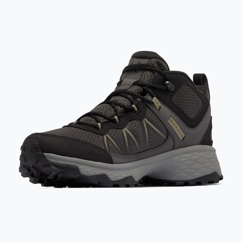 Buty trekkingowe męskie Columbia Peakfreak Rush Mid Outdry dark grey/stone green 9