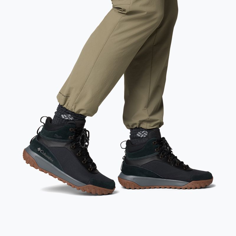 Buty męskie Columbia Burnsider Waterproof black/city grey 8