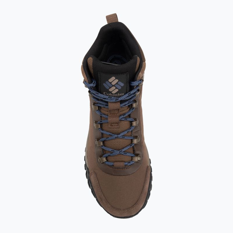 Buty męskie Columbia Burnsider Waterproof dark brown/dark mountain 5