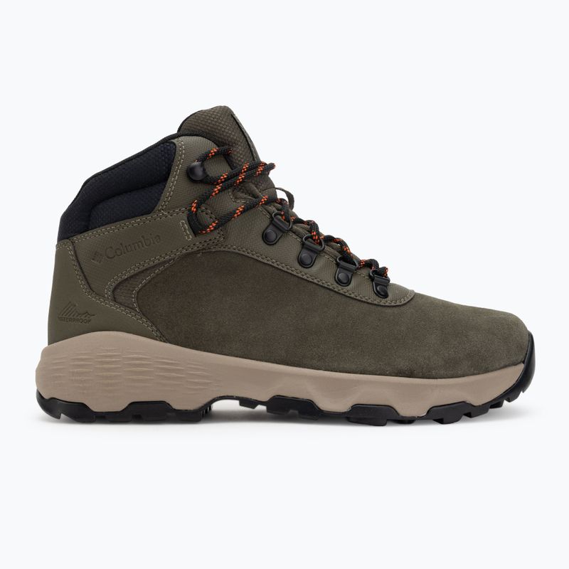 Buty turystyczne męskie Columbia Newton Wander peatmoss/tangy orange 2