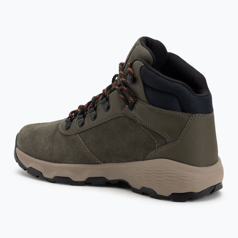 Buty turystyczne męskie Columbia Newton Wander peatmoss/tangy orange 3