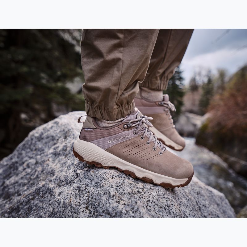 Buty trekkingowe damskie Columbia Newton Nimble Leather kettle/cloud grey 9