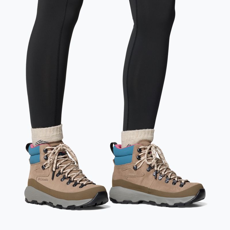 Buty turystyczne damskie Columbia Newton Alpine PT wet sand/rosette 8