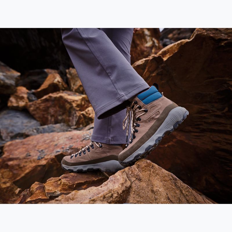 Buty turystyczne damskie Columbia Newton Alpine PT wet sand/rosette 9