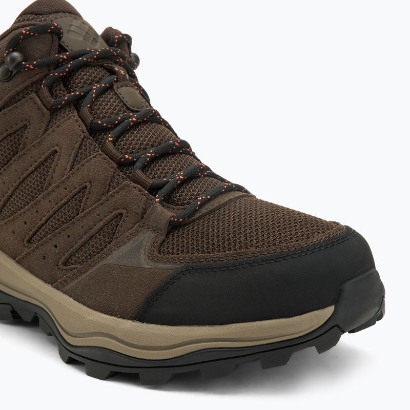 Buty trekkingowe męskie Columbia Redmond IV Mid Wp cordovan/tangy orange 6