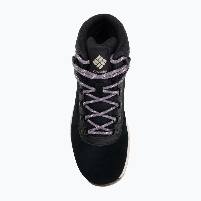 Buty turystyczne damskie Columbia Newton Wander black/granite purple 5