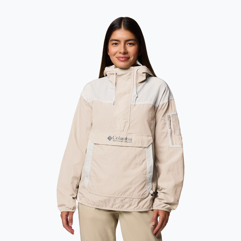 Kurtka przeciwwiatrowa damska Columbia Challenger II Windbreaker dark stone/white