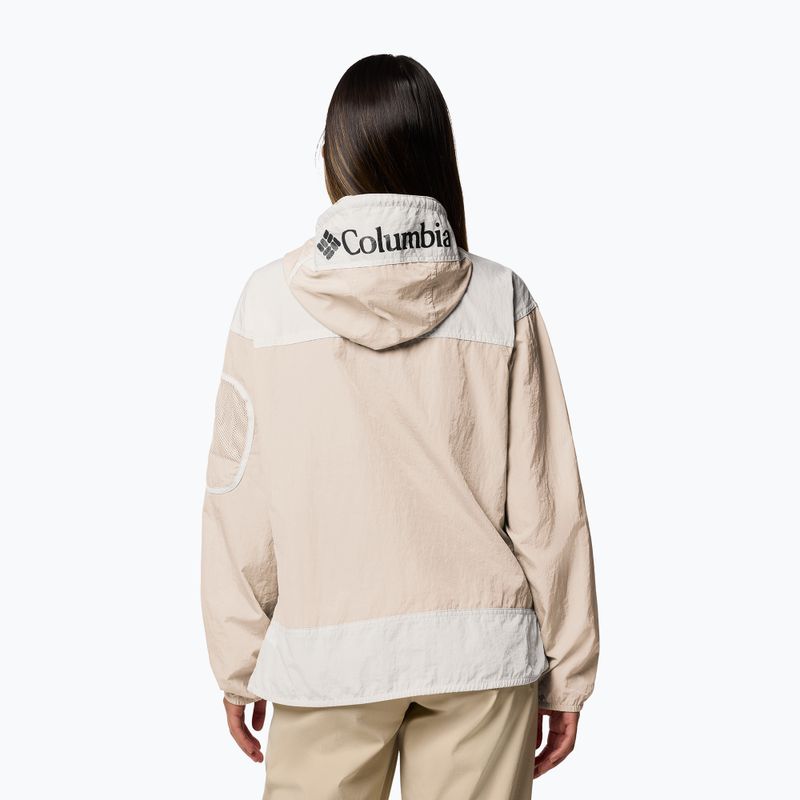 Kurtka przeciwwiatrowa damska Columbia Challenger II Windbreaker dark stone/white 2