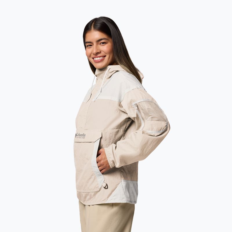 Kurtka przeciwwiatrowa damska Columbia Challenger II Windbreaker dark stone/white 3