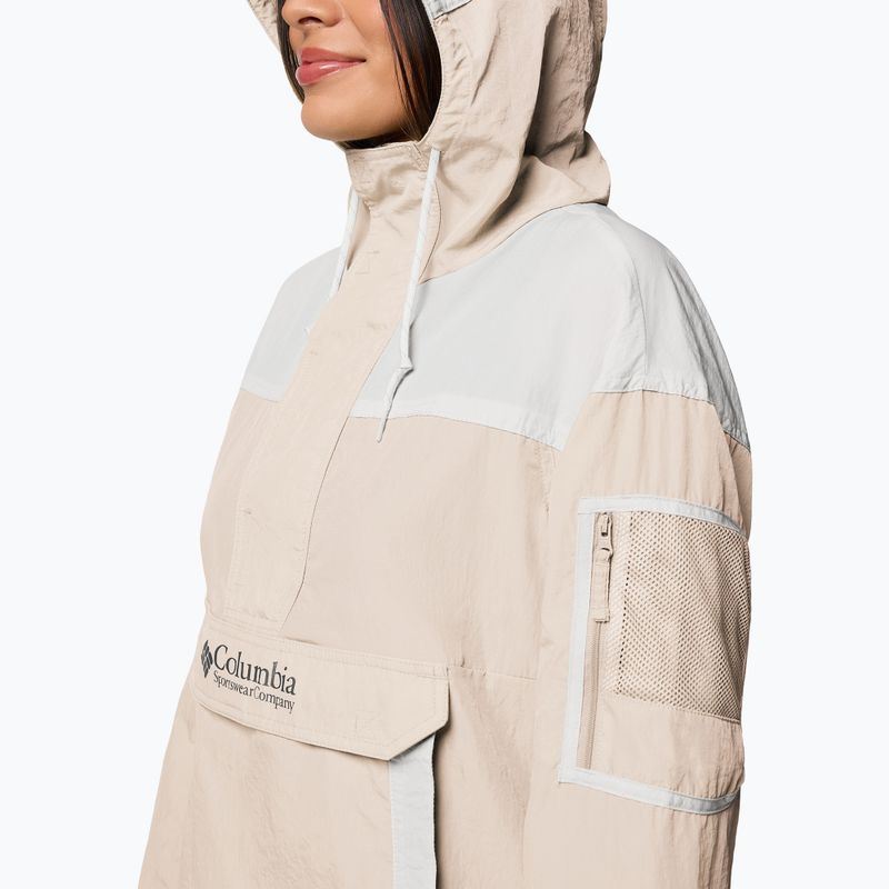 Kurtka przeciwwiatrowa damska Columbia Challenger II Windbreaker dark stone/white 5