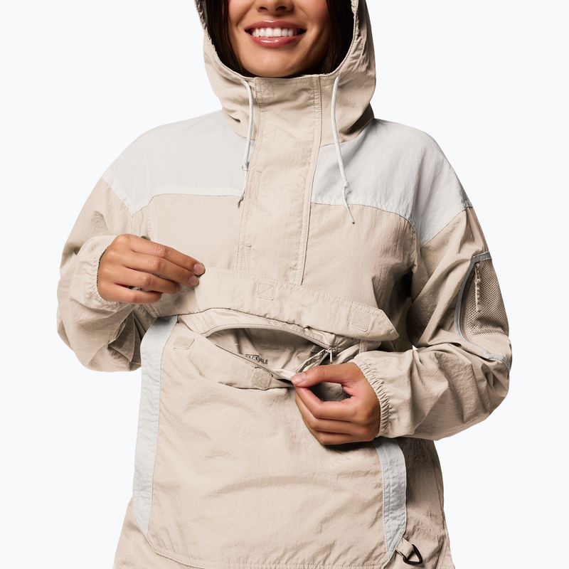 Kurtka przeciwwiatrowa damska Columbia Challenger II Windbreaker dark stone/white 6