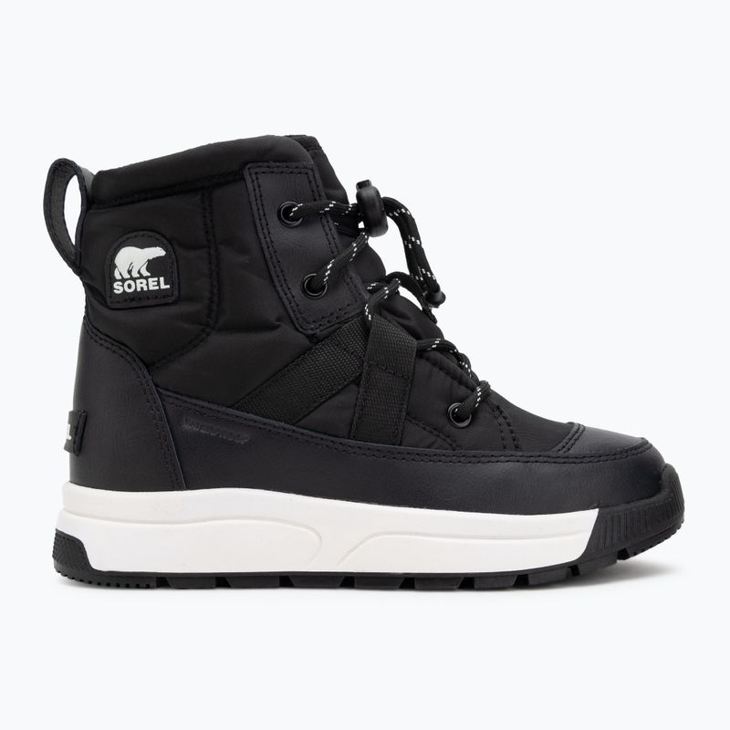 Śniegowce dziecięce Sorel Youth Whitney Mid Wp black/sea salt 2
