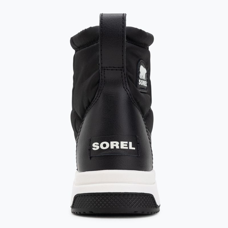 Śniegowce dziecięce Sorel Youth Whitney Mid Wp black/sea salt 6