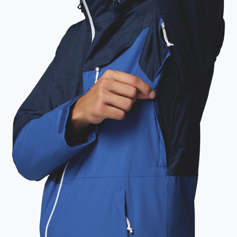 Kurtka narciarska męska Columbia Iceberg Point II mountain blue/collegiate navy 7