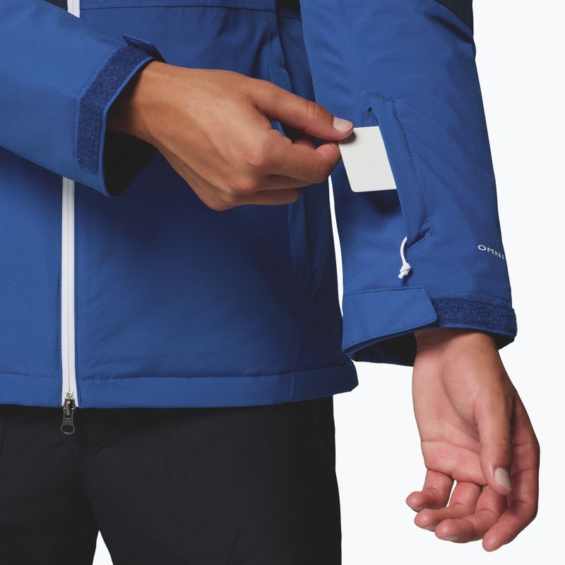 Kurtka narciarska męska Columbia Iceberg Point II mountain blue/collegiate navy 8