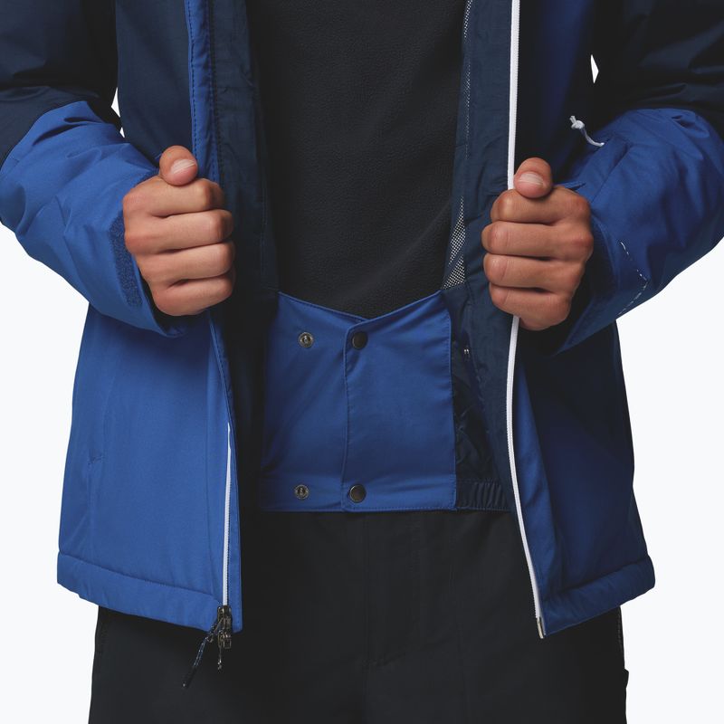 Kurtka narciarska męska Columbia Iceberg Point II mountain blue/collegiate navy 11
