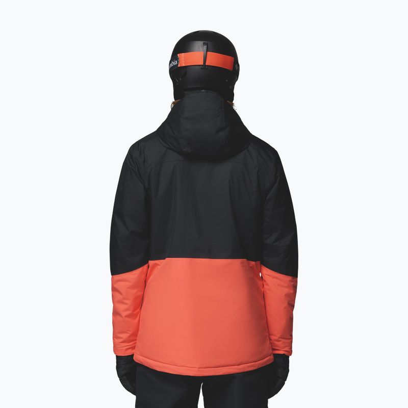 Kurtka narciarska męska Columbia Iceberg Point II zing/black 3