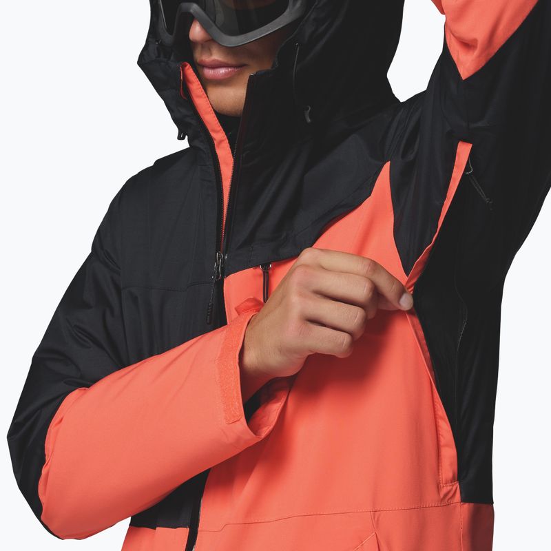 Kurtka narciarska męska Columbia Iceberg Point II zing/black 7