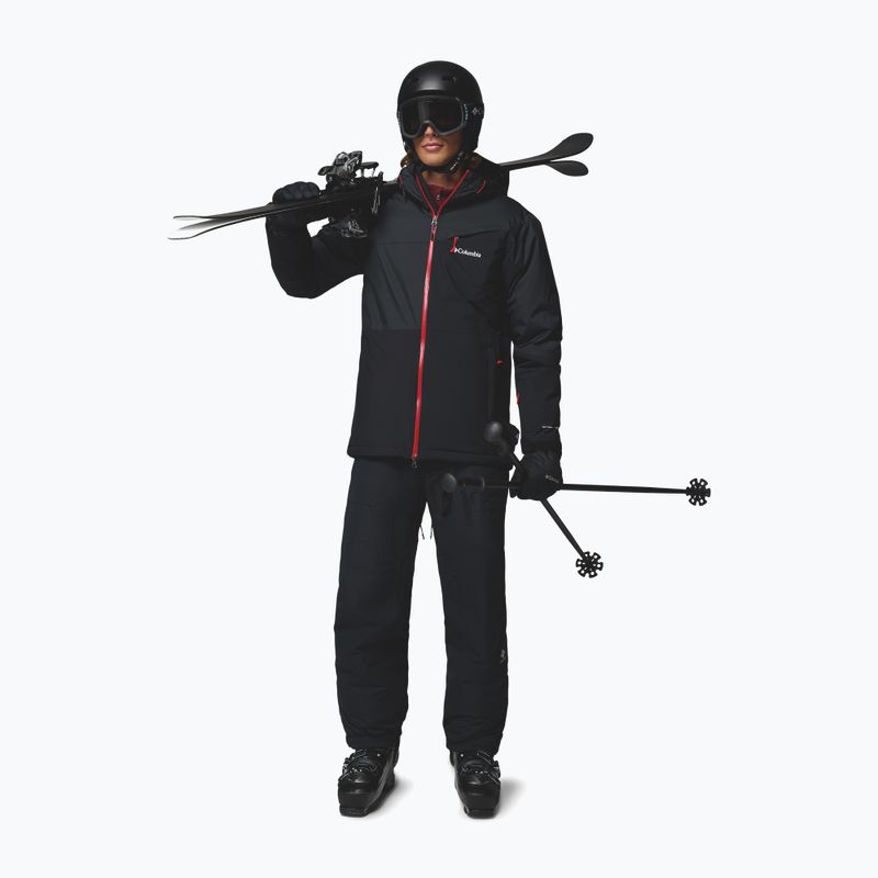 Kurtka narciarska męska Columbia Iceberg Point II mountain black 2
