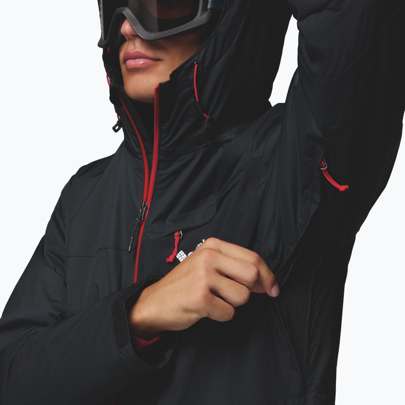 Kurtka narciarska męska Columbia Iceberg Point II mountain black 7