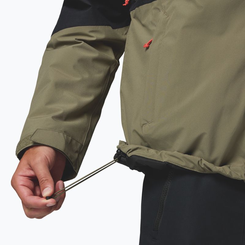 Kurtka narciarska męska Columbia Iceberg Point II stone green/black 9