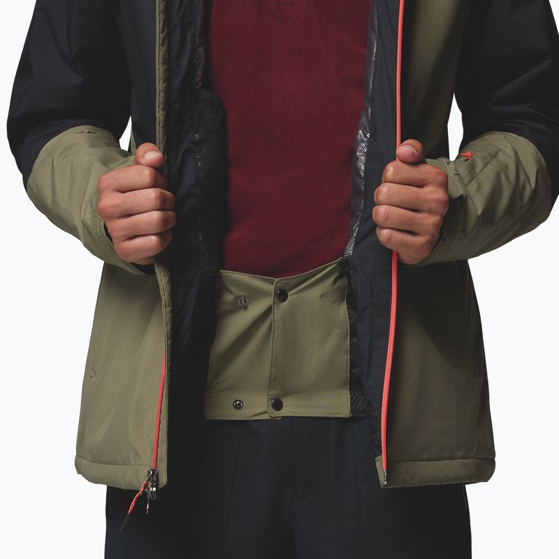 Kurtka narciarska męska Columbia Iceberg Point II stone green/black 11