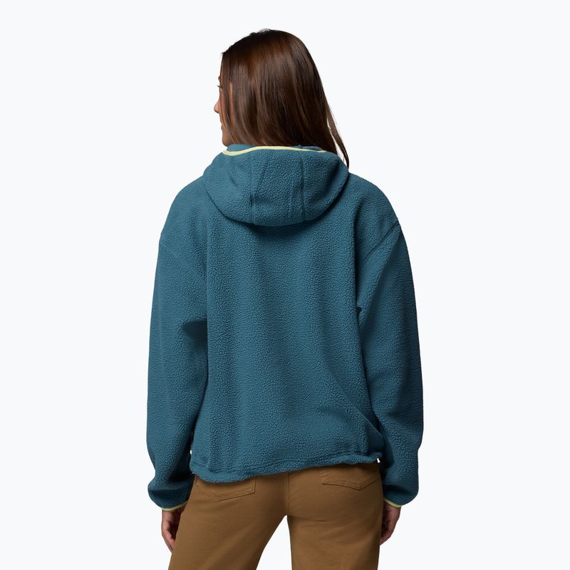 Bluza polarowa damska Columbia Helvetia II Hoodie everblue 3