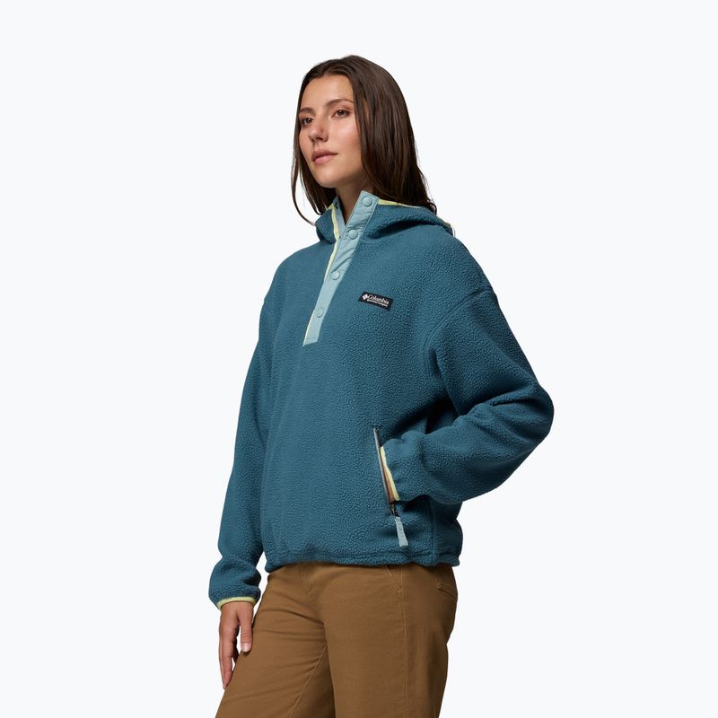 Bluza polarowa damska Columbia Helvetia II Hoodie everblue 4