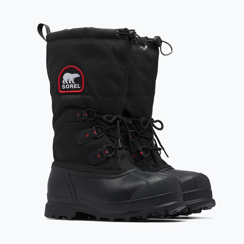 Śniegowce męskie Sorel Glacier XT black/red quar 4