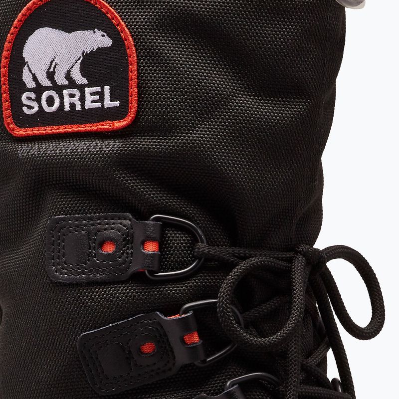 Śniegowce damskie Sorel Glacier XT black/red quar 7