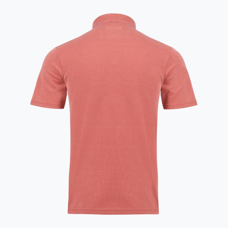 Koszulka męska Columbia Nelson Point Polo washed red 2