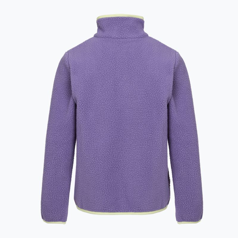 Bluza polarowa dziecięca Columbia Halvetia II Half Snap Fleece stormwatch/lavender pearl 2