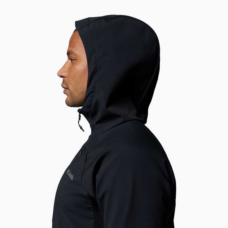 Kurtka softshell męska Columbia Trailborne black 6