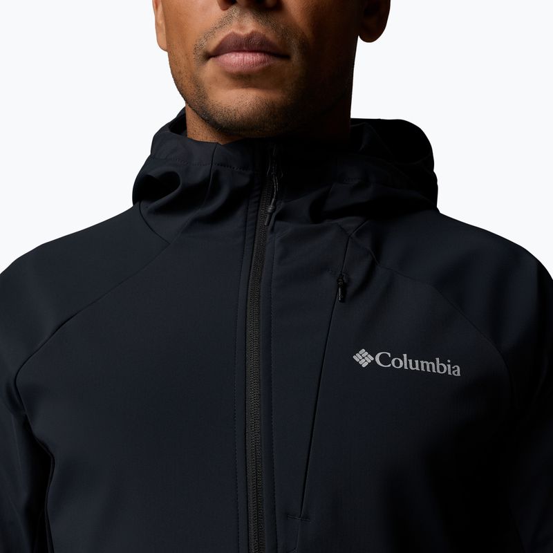 Kurtka softshell męska Columbia Trailborne black 8
