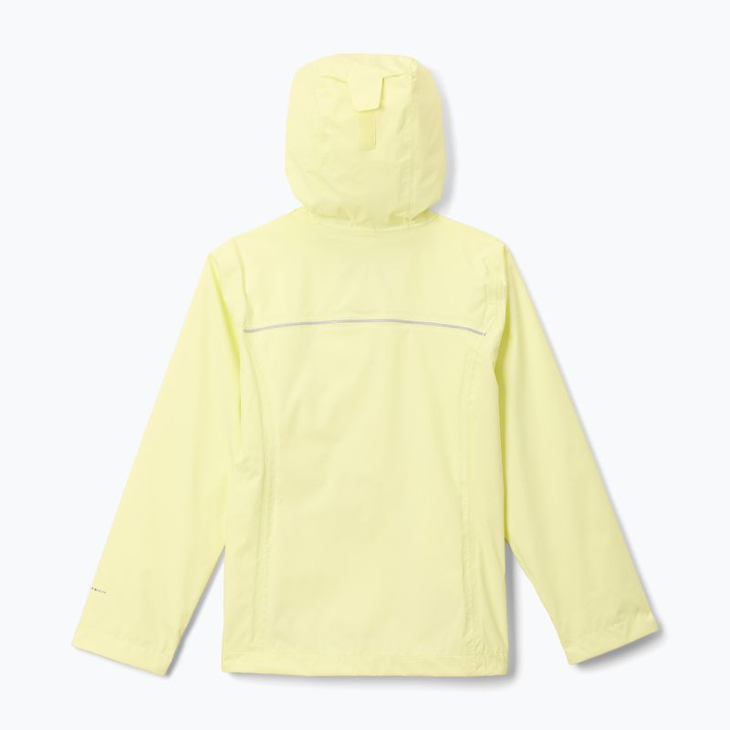 Kurtka przeciwdeszczowa dziecięca  Columbia Arcadia II Jacket citron haze 2