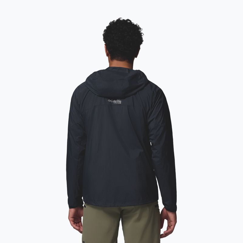 Kurtka przeciwwiatrowa męska Columbia Khyex Pro Wind black 3