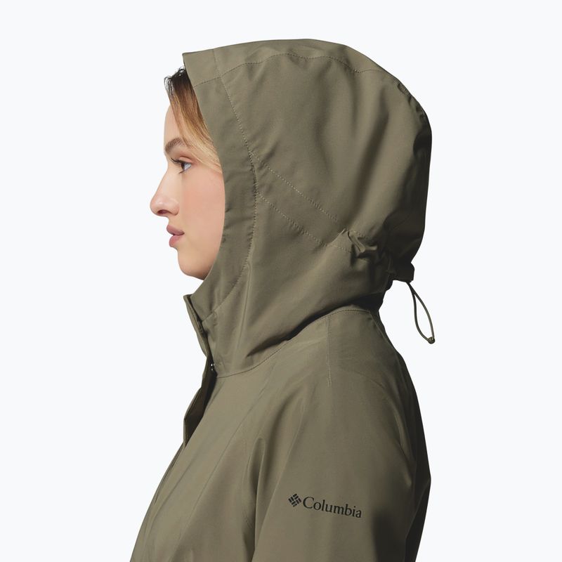 Kurtka przeciwwiatrowa damska Columbia Altbound II stone green 7