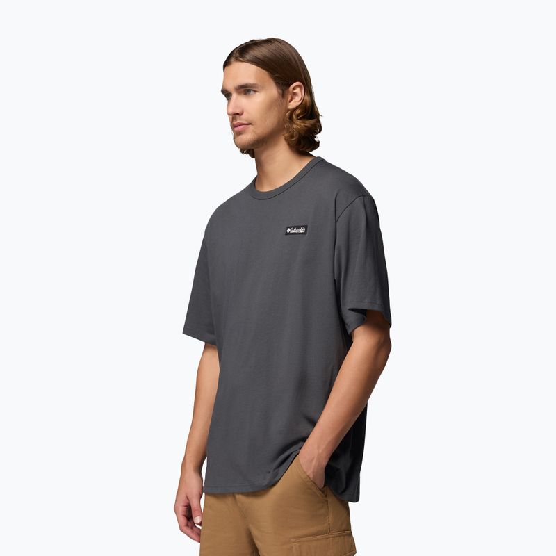 Koszulka męska Columbia CSC Heavyweight Iconic Tee shark/repeated peaks 4