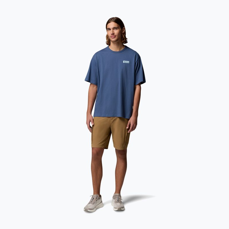 Koszulka męska Columbia CSC Heavyweight Iconic Tee dark mountain/csc box logo 2
