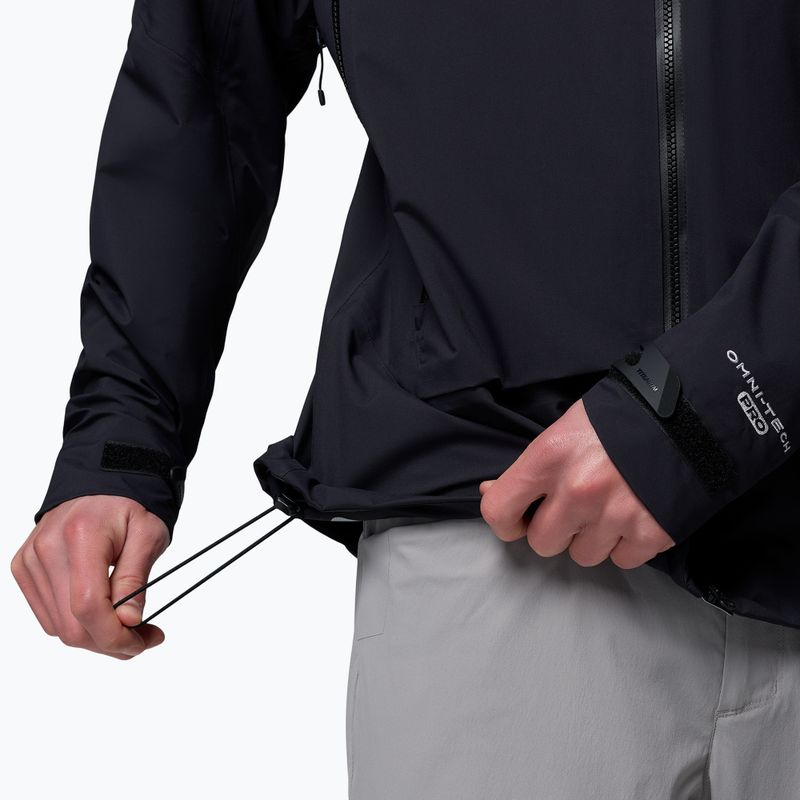 Kurtka softshell męska Columbia Saudan Pro 3L black 12