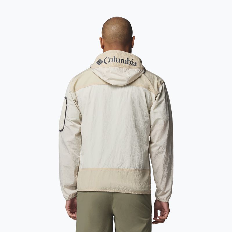Kurtka przeciwwiatrowa męska Columbia Challenger Windbreaker Anorak dark stone/ancient fossil 3