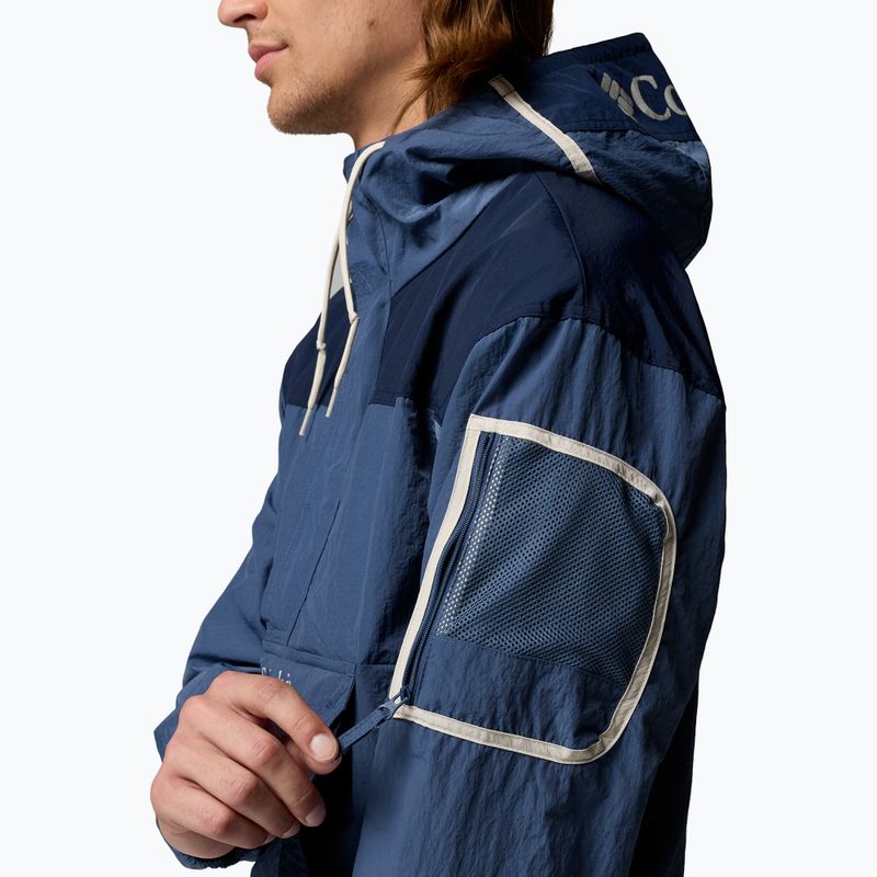 Kurtka przeciwwiatrowa męska Columbia Challenger Windbreaker Anorak dark mountain/collegiate navy 7