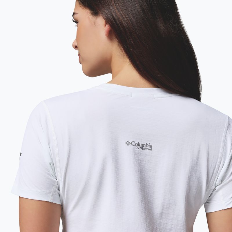 Koszulka damska Columbia Diamond Peak Pro white 5