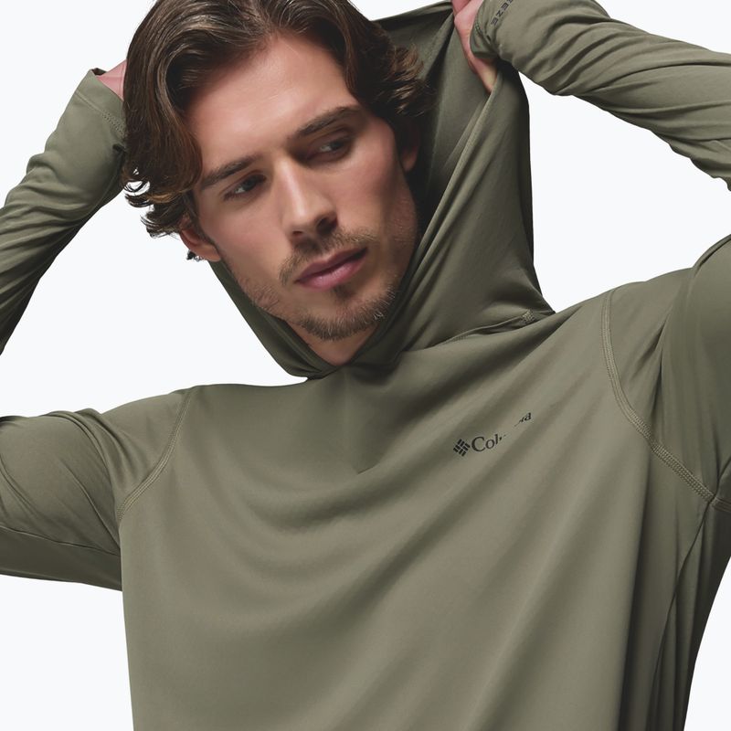 Bluza trekkingowa męska Columbia Zero Rules Lite Hoodie stone green 4