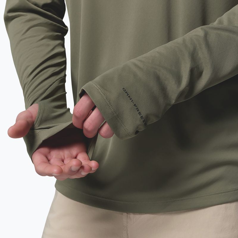 Bluza trekkingowa męska Columbia Zero Rules Lite Hoodie stone green 7