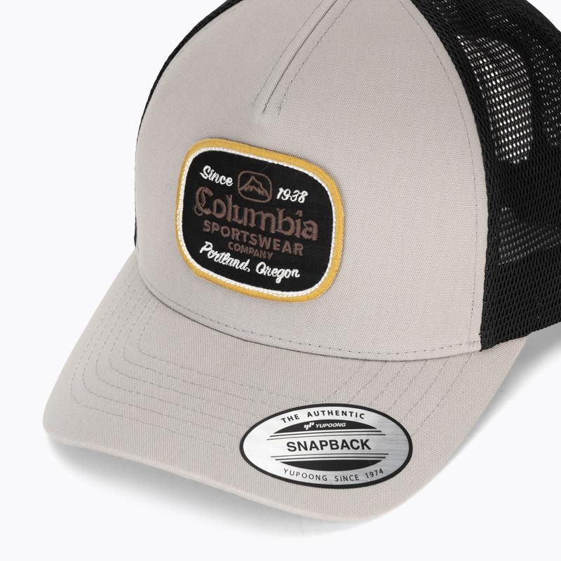 Czapka z daszkiem Columbia Road Ready Snap Back flint grey/beer label 3