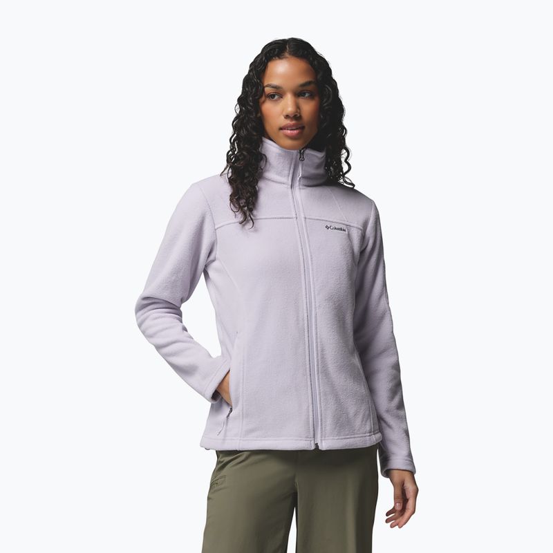 Bluza polarowa damska Columbia Fast Trek II lavender pearl 5