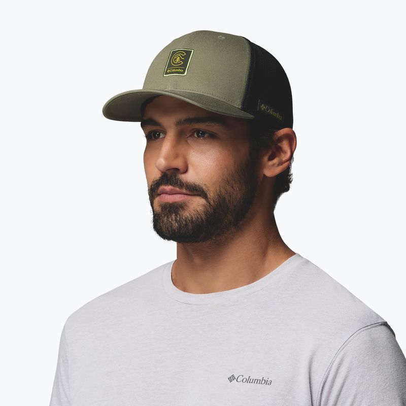 Czapka z daszkiem Columbia Mesh Ball stone green/columbia c-tree 5