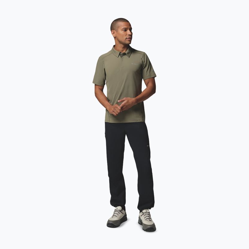 Koszulka męska Columbia Diamond Peak Pro Polo stone green 2
