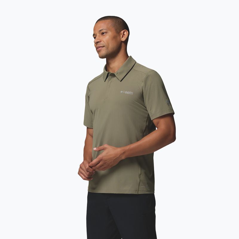 Koszulka męska Columbia Diamond Peak Pro Polo stone green 4